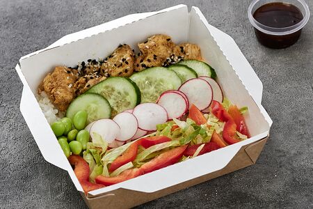 Поке с курицей