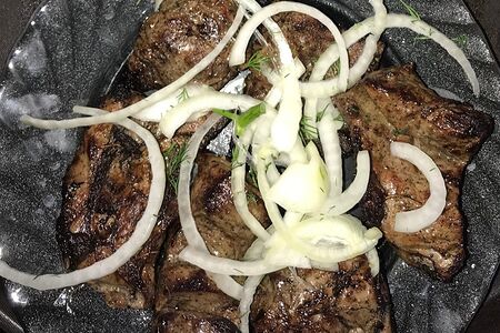 Шашлык из говядины