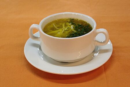 Суп-лапша с курицей