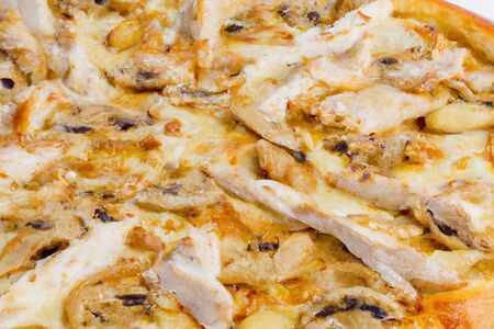 Пицца Курочка с грибами большая