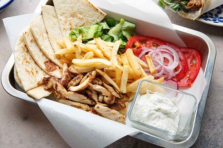 Мерида Xl с курицей