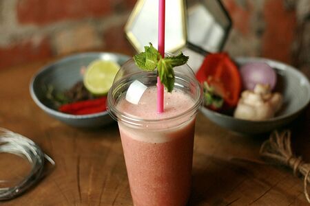 Смузи Клубника-вишня