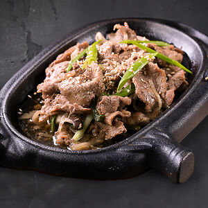 Пулькоги (маринованное мясо на огне)