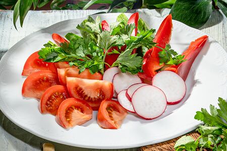 Овощная тарелка