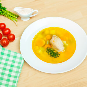 Суп-лапша с курицей