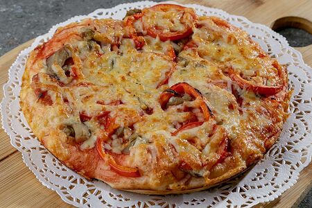 Пицца с баклажанами