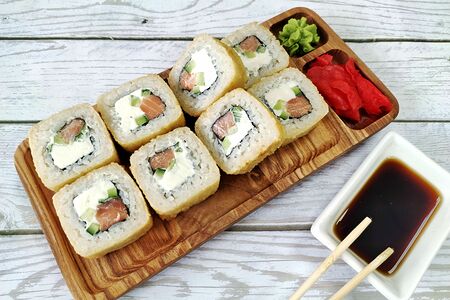 Ролл Темпура сяке