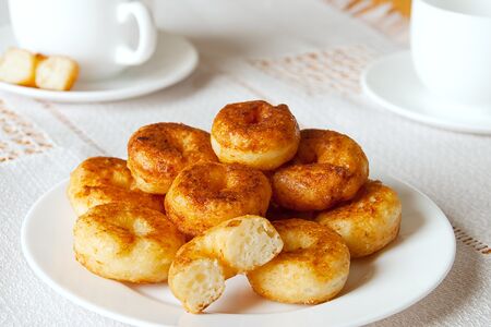 Творожные колечки