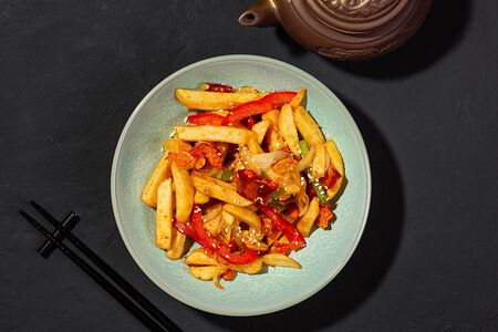 Картофель на огне