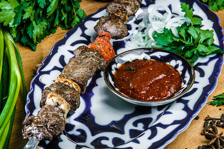 Шашлык из говяжьей вырезки