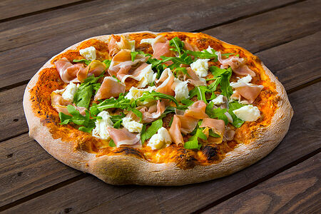 Пицца прошутто с рукколой 32 см