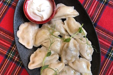 Вареники с картофелем и грибами