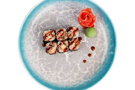 Маки с угрем