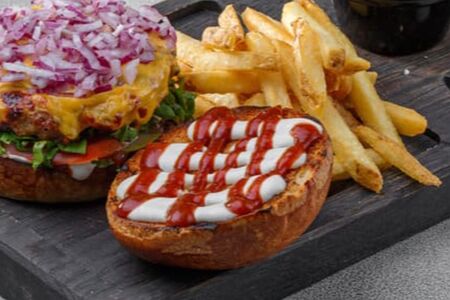 Бургер куриный