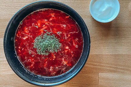 Борщ с говядиной