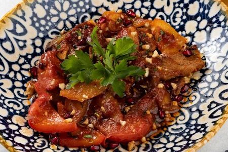 Говядина с баклажанами