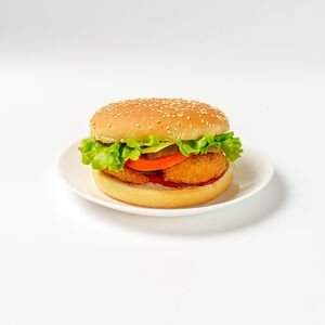 Бургер с креветками