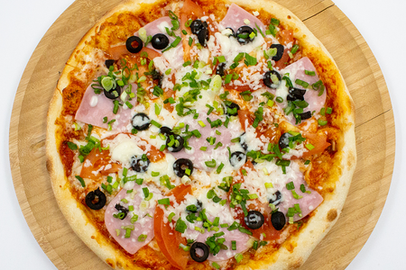 С ветчиной и сыром