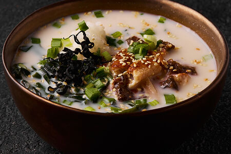 Суп Сливочный с угрем