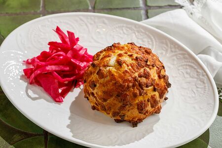 Хачапбургер с мраморной говядиной