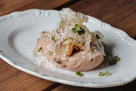 Паштет из куриной печени с инжиром и винным желе