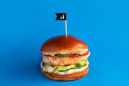 Итальянский бургер с куриным филе