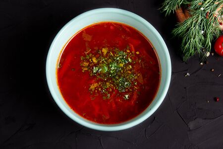 Борщ с говядиной