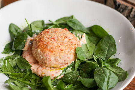 Крабовая котлета