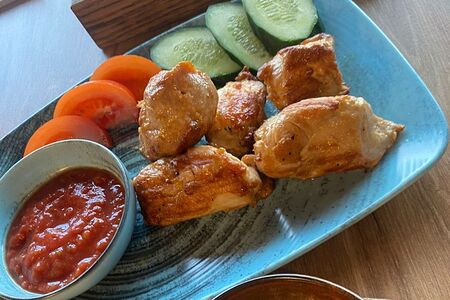 Шашлык из куриной грудки