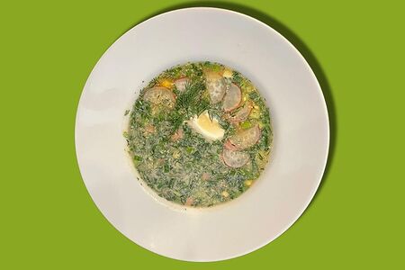 Окрошка на квасе