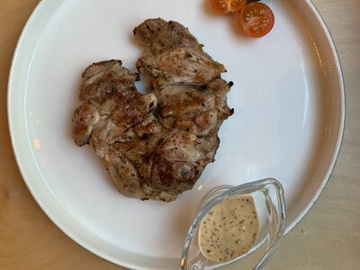 Стейк из курицы с тимьяном