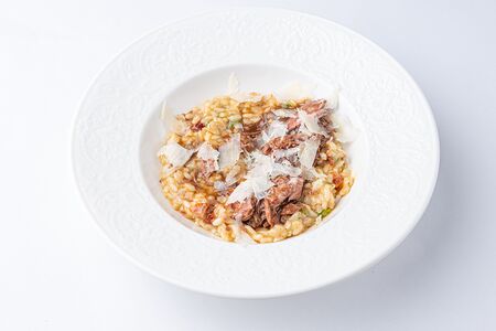 Ризотто с уткой конфи