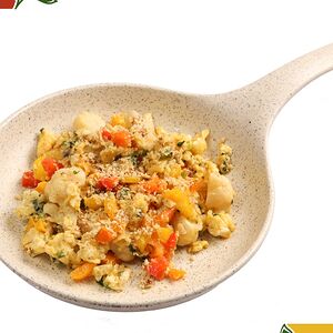 Ծաղկակաղամբով ձվածեղ