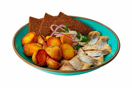 Сельдь с картошкой