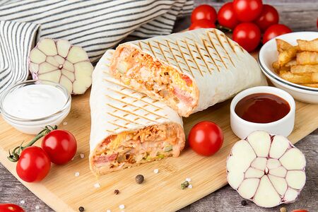 Шаурма куриная средняя