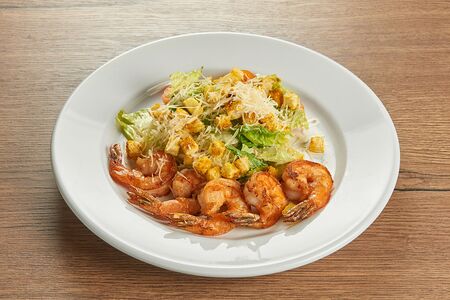 Цезарь с креветками