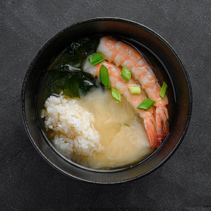 Суп сливочный с креветками