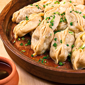 Манты с телятиной 6 шт