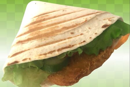 Бургер ролл кура