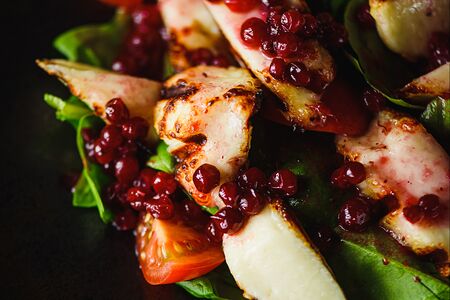 Жареный халуми