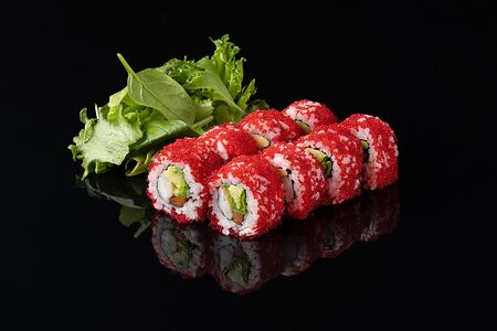 Ролл Калифорния с креветкой