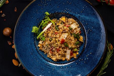 Рис с курицей