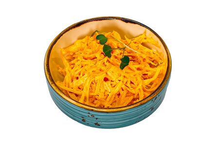 Морковь с чесноком