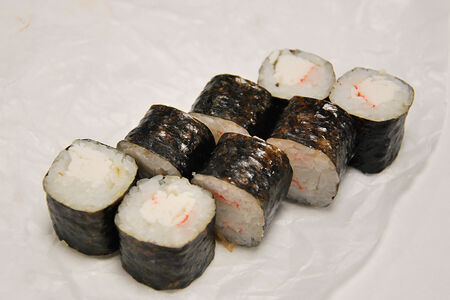 Ролл с крабом