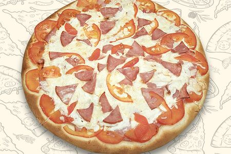 Пицца Ветчина-помидоры