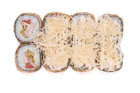 Жареный ролл Цезарь хот