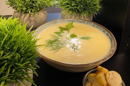 Сырный крем-суп