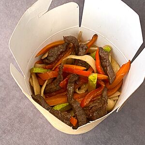 Лапша с говядиной