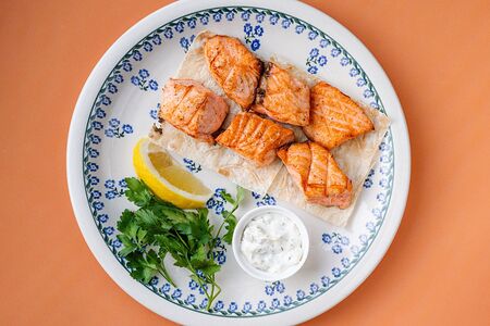 Шашлык из лосося