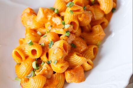 Паста с форелью